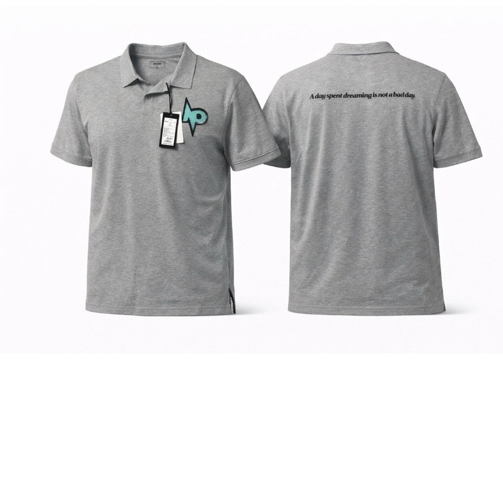 Nobaday Polo NWT Gray Size S